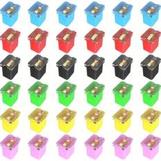Temu 36pcs Car Square Fuse Pads 20a 30a 40a 50a 60a 80a