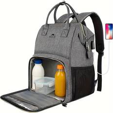 Temu Insulated Cooler Backpack Laptop Usb Port - Non-food