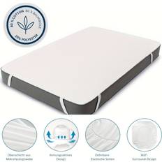 Temu Waterproof Mattress Protector For Bedroom Madrasskydd