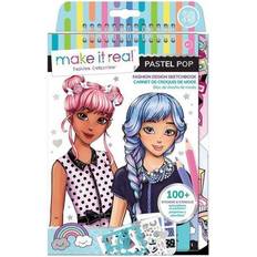 Fashion Design Sketchbook Pastel Pop