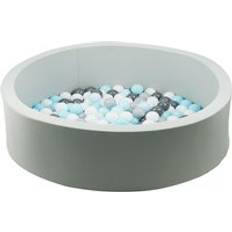 Ball Pit Set Gr8 Home Toddler Baby Grey Soft Foam Pool Ball Pit