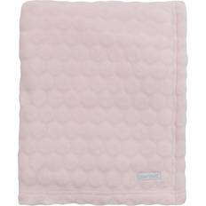 Pink Baby Blankets Metzuyan Baby Girls Embossed Plush Fleece Pram Cot Blanket