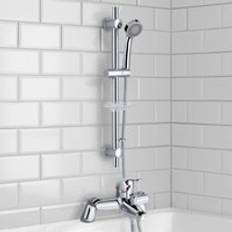 Chrome Bath Filler Shower Mixer Tap Kit