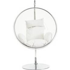 Hanging Chair With Cream Cushions One Size