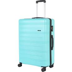 Turquoise Suitcases CiT Rock Lisbon 8 Wheel Hard Turquoise Case Large