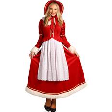 Thetru Deluxe Velvet Mother Christmas Bonnet