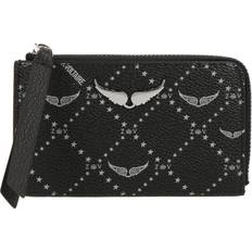 Zadig & Voltaire Tegnebøger & Nøgleringe Zadig & Voltaire Etui Punge Tilbehør Dame Lysegrå/Sort