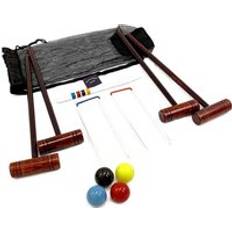 Big Game Hunters Hatford Croquet Set Dark Brown 4 Pack