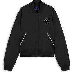 Dam Jackor HUGO Felinah Padded Varsity Style Jacket - Happy