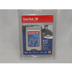 SanDisk 6 in 1 PCMCIA PC Card Adapter SD SDHC XD