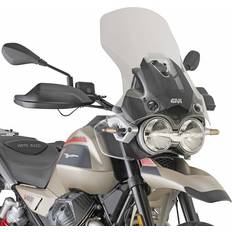 Motorfiets Voetsteunen Givi Windscherm Moto Scooter D8209ST Verhoogd Transparant