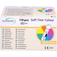 Sundhedsplejeprodukter Klinion Soft Fine Lancetter Steril 110 Stk
