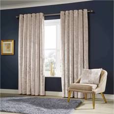 Supreme Soft Velvet Curtains Eyelet Ring 90 x 90