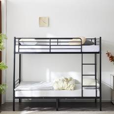 Bunk Beds on sale Temu Metal Single Over Single Loft Frame Bunk Bed