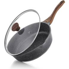 Sensarte Nonstick Deep Frying Pan Skillet 26 cm