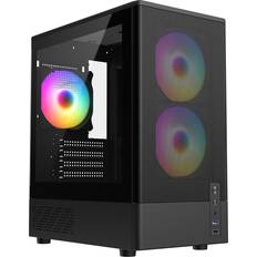 Case micro atx CiT F3 Mesh Micro ATX Gaming Case