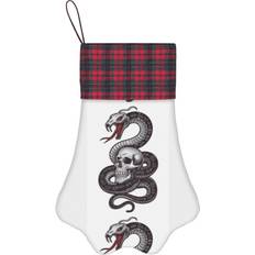 Stockings Famgem Paw Christmas Stockings Buffalo Tartan Plaid Stocking