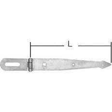 Magneetsloten Pollmann Baubeschläge Lichtgewicht Hasp 250 mm