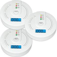 STOYOTU 3PCS Carbon Monoxide Detector CO Alarm