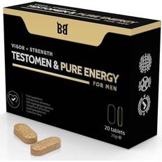 Black Bull Testosteron Energihöjare för Män 20 Tabletter
