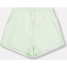 New Balance Green Small Girls Logo Shorts