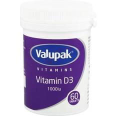 Valupak Vitamins D3 1000iu 60 Tablets