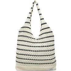 Multifarvet Strandtasker Mads Nørgaard Belly Beach Net OS Skuldertasker Hos Magasin - Vanilla Ice/Black