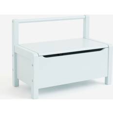 Storage Benches Kid's Room H&M Children's Storage Bench Light Blue