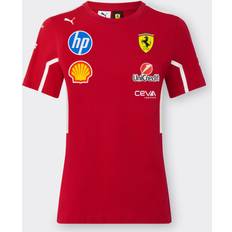 T-shirts Ferrari Scuderia 2025 Team T-Shirt Dark Cherry L