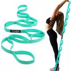Reflektierendes Yogaband 76 Zoll 10 Schleifen