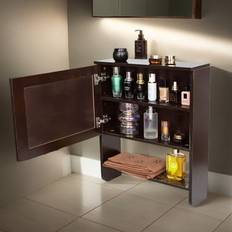 Brown Wall Bathroom Cabinets Gr8 Home Bathroom Storage Wall Mounted Cabinet