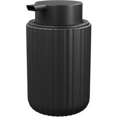 GoodHome Rawa Matt Black Ceramic Soap Dispenser