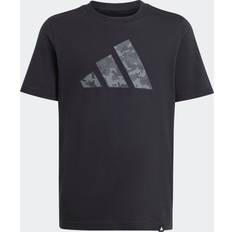 Camouflage Børnetøj adidas Performance T-shirt - Black