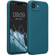 Turquoise Mobile Phone Cases Kwmobile TPU Silicone Case for iPhone 16e Slim