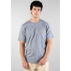 Carhartt WIP Clothing Carhartt WIP Short Sleeved Pocket T Shirt - Grey