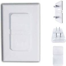 Socket Cover Shein White Double Outlet Covers 20 Pack