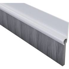 Stormguard Door Bottom Brush Draught Excluder 914 White