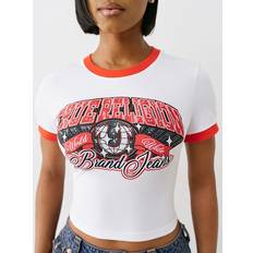 売れ筋商品|||トゥルーレリジョン カットソー トップス レディース Women's Crystal Rib Crop Tank Top Jet Black リアルスタイル REAL STYLE カットソー レディース タンクトップ