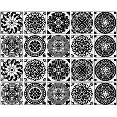10Pcs Tile Stickers for Kitchen Bathroom Window Film