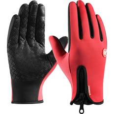 Maxpower Men Warm Winter Waterproof Gloves - Red