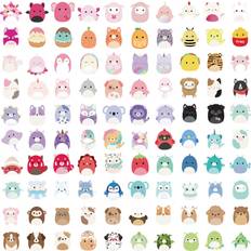 100pcs Waterproof Squishmallow Stickers