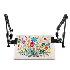 Embroidery Hoops & Frames Jojomino 2pc Adjustable Embroidery Hoop Stand