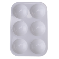White Palettes Jojomino White Plastic Watercolor Palette 30PCS