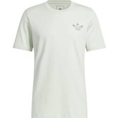 Adidas Linen T-shirts adidas Henry Jones Paris T-shirt - Linen Green Multicolor
