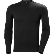 Ski base layer Helly Hansen Lifa Merino Lightweight Crew Baselayer Shirt - Black