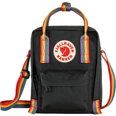 Fjällräven Kånken Rainbow Sling - Black/Rainbow Pattern