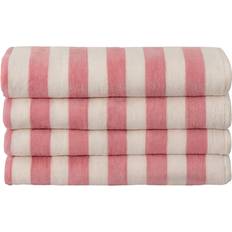 Nordstrand Home Beach Towel With High Absorbency Badlakan Vit, Rosa (200x100cm)