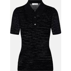 Pikétröjor Victoria Beckham Pointelle Polo Shirt -