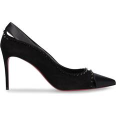 Christian Louboutin Duvette Spikes leather pumps black