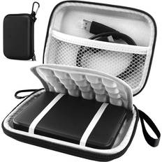 Zeuxo Portable External Hard Drive Carrying Case